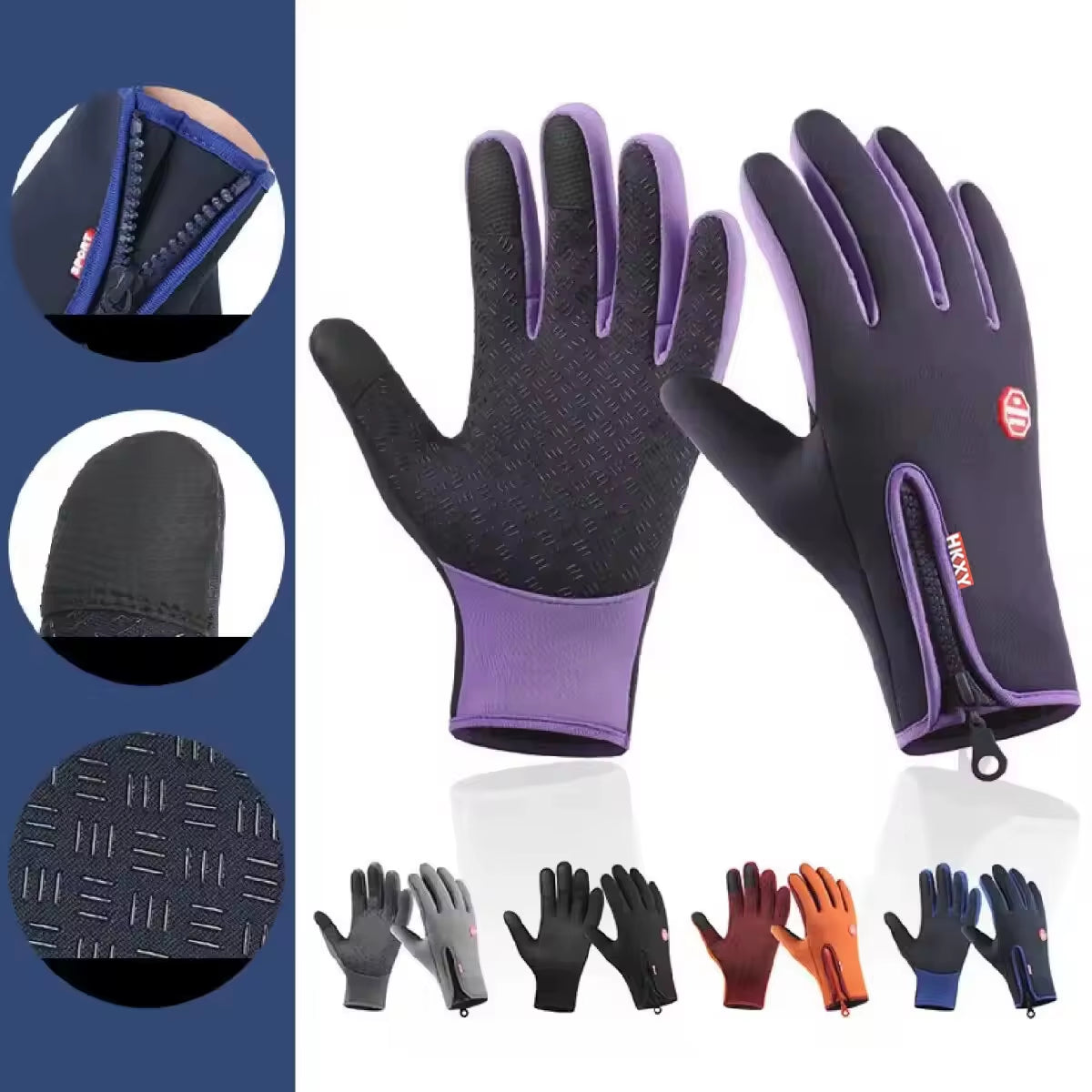 WarmGrip Waterproof Gloves